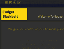 Tablet Screenshot of budgetblackbelt.com